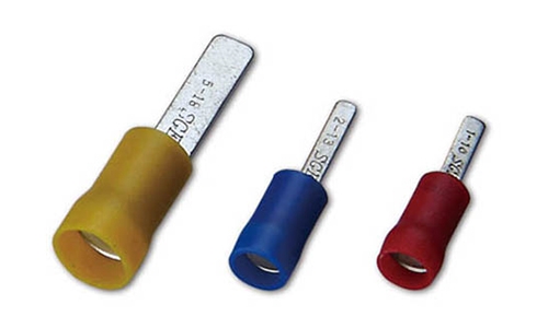 PVC Insulated Blade Terminals(Double Crimp)