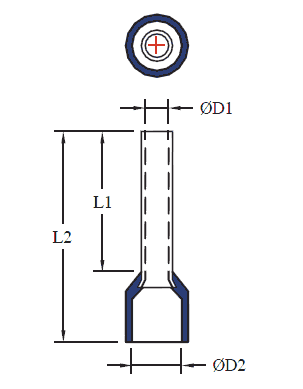 Nylon Insulated Cord End Sleeves