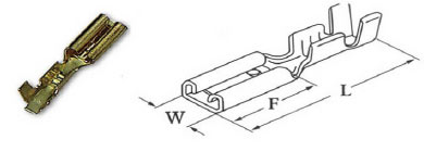 Open Barrel Terminals