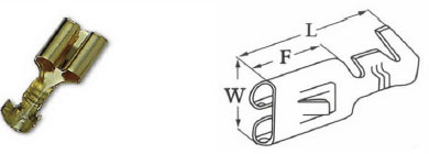 Open Barrel Terminals