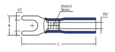 PVC Insulated Fork Terminals(Easy Entry)(New Patened)