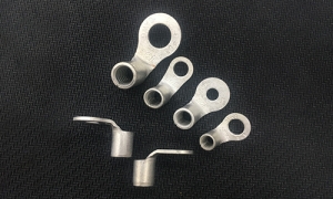 Non Insulated Ring Terminals, (Solderless Terminals) 90° Angled, Standard Type