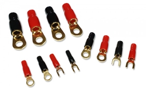 Gold Plated Fork Terminals